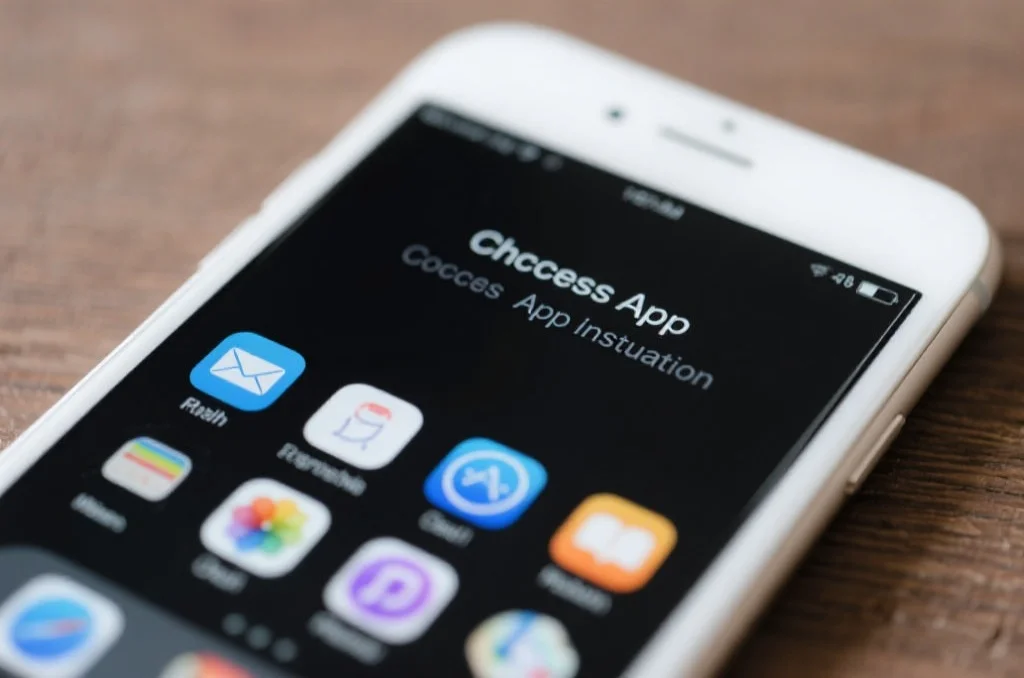 恒行6App成功安装并运行的智能手机界面